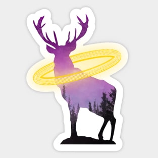 Deer nature #2 Sticker